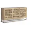 GINER Y COLOMER Buffet en bois manguier et métal