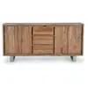 GINER Y COLOMER Buffet en bois d'acacia et métal