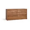 GINER Y COLOMER Buffet en bois d'acacia teinte naturelle