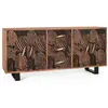 GINER Y COLOMER Buffet bois d'acacia et métal
