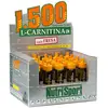 Nutrisport Boîte De Flacons De Carnitine 1500 L Fraise 20 Unités One Size