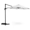 Defora Home Tissu de remplacement pour parasol 300cm rond Ecru Naturel