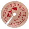 BigBuy Christmas Jupe pour l'arbre de Noël Jute 100 cm
