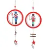 WADIGA Décoration de Noël en bois Soldats Casse-Noisette - Set de 2