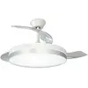 Ventilateur De Plafond 3cct Avec 6 Vitesses Et Design Argenté