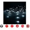 Rideau icicle easy-connect 2x0,5m 12 bandes blanc froid 30v (usage int...