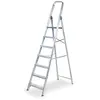 EDM 75056 Escabeau Domestique en Aluminium 7 marches Multicolore Taille Unique