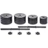 KRF Unisexe -Adult FIT Home PESA DISCOS 30 kg Set 2 Uds de 15 kg c-u, Negro, Taille unique