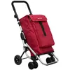 Poussette de marché - PLAYMARKET - 24910C 353 - Rouge - 40L - Pliable