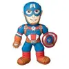 Peluche sonore Marvel Captain America Bleu 38 cm 8425611316982