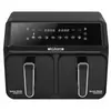 Kuken - küken friteuse double numérique sans huile 8 litres 2200W