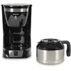 SOGO Cafetière électrique pour 10 tasses 800 W 1 l caf-ss-5660 Noir/argenté
