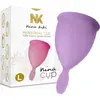 Nina kikí Coupe menstruelle, taille L, Lilas   100 gr