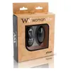 Womanvibe Alsan Vibrating Egg Télécommande Silic Noir 1 pièce
