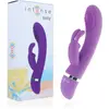 Intense Fun Susy Vibrating Oscillating Vibrator Silicon Rabbit Lilas