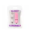 Glossy Small Intense Pink Vibrating Bullet (en anglais)