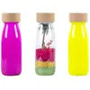 Petit Boum Lot de 3 bouteilles sensorielles Paradis fluorescentes