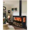 Poêle à bois - PANADERO - Chopin 3V Ecodesign - 8,2 kw - Bûches 80 cm