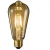 Muvit iO Ampoule Connectée Filaments Vintage Edison E27 5W Blanc Ambre