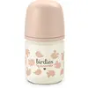 Suavinex Biberon Verre Tétine Symétrique SX Pro Birdies Rose - 120 ml