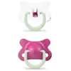 Suavinex Sucette Anatomique +2m Night & Day Rose Lot de 2