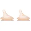 Suavinex Tétine Anti-Coliques Débit Lent Zerø Zerø Lot de 2