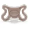 Sucette Zero.Zero Symetrique Silicone MARRON Suavinex