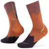 Chaussettes Buff Lightweight Merino Wool Crew orange - M
