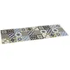 Croma Collection Vinyl Carpet Stor Planet Bleu hydraulique 100% PVC (60 x 200 cm) 