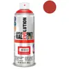 Peinture spray acrylic brillant 400ml rouge feu ral 3000 - pinty plus