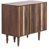 GEESE HOME Petit buffet 2 portes multicolores en acacia massif