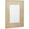 Hanging mirror Alexandra House Living Ivory 78 x 101 x 3 cm