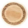 Carpet Alexandra House Living Brown 120 x 120 x 1 cm Circular 
