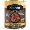 Ownat Grain Free Aliments Humides Chien 65% Dinde et Citrouille 400gr