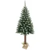 Arbre de Noël Alpes enneigées vert 150x70cm Dayron