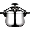 Fagor Autocuiseur à Etrier 6 L, Induction, Acier Inox. 18/10, 3 Systèmes de Sécurité,, Clásica Bombe 6, ,