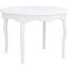 MOYCOR Table à manger 4 personnes en bois et en MDF Ø 110 cm