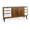 MOYCOR Buffet en bois bicolore, L 160 cm