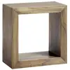 MOYCOR Étagère en bois marron 40x40 cm