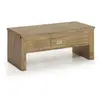 MOYCOR Table basse relevable en bois marron L 110 cm