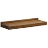 MOYCOR Étagère murale en bois marron L 75 cm