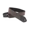 RightOnStraps Leathercraft Blackguard Courroie de guitare Black