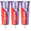 Colgate Advanced White Purple White dentifrice blanchissant 3x75 pcs