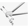 Union Patte de dérailleur GH-298 Mixte Adulte, Argent, Taille Unique