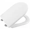 Sapho Lena - Abattant WC, Soft Close, antibactérien, duroplast, blanc ...