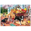 Puzzle 1000 pièces Les Chiots - DINO - Niveau moyen - Thème Animaux