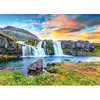 Dino Puzzle 500 pièces : Cascade de glace