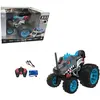 RC 5-wheel stunt car black 1:16