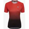 Maillot Kalas Discover Z2 manche courte rouge noir femme - XXL