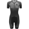 Combinaison de triathlon Kalas Perform Z1 manche courte gris femme - S
